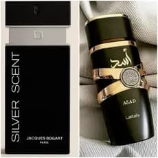 2 Perfumes Masculinos Importados – Asad e Silver Scent