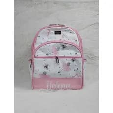Mochila Infantil Bailarina Personalizada com Nome – Ideal para Escola e Passeios