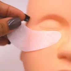 10 Pares De Pads Gel Protetor Para Alongamento De Cílios