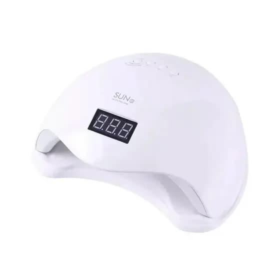 Cabine LED UV Sun 5 48W Bivolt com Timer Digital e Sensor para Unha em Gel Rosa ou Branca