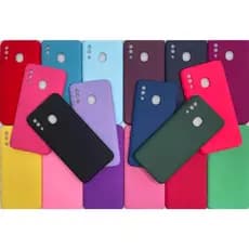 Capa Capinha Para Samsung A20 A30 Silicone Aveludado Pelicula Case