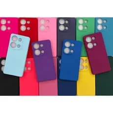 Capa Capinha Para Redmi Note 13 Pro 4G Silicone Aveludado Película Case