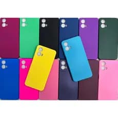 Capa Capinha Para Motorola G34 Silicone Aveludado Película Case