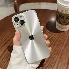 Case Capa Capinha De Celular Aurora A Laser De Luxo Protetora iPhone 11 12 13 14 15 16 Pro Max Normal AU01