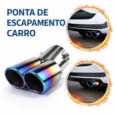 Universal Burned Tip Reto Bisel Saída Dupla Ponta Escapamento Carro Aço Inoxidável Slant Laminado Borda Auto Silenciador