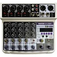 MISTURADOR DE SOM WALDMAN 6 CANAIS MIXER INTERFACE DE AUDIO ST-6DSP