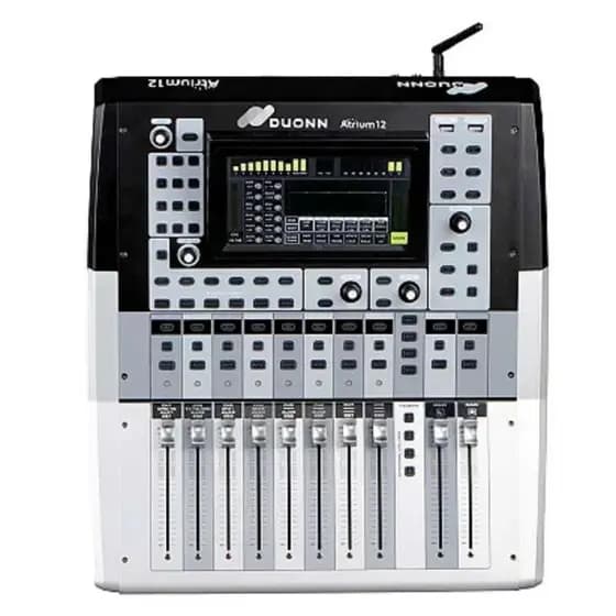 MIXER MESA DE SOM DIGITAL DUONN ATRIUM 12 CANAIS 6 AUX