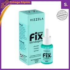 Gotas Fix – Blindagem de Maquiagem, Fixação Prolongada e Efeito à Prova d’Água - Vizzela
