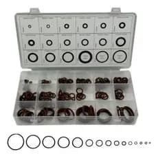 Kit 205 Anel Orings Vedação Viton Metrico Agricola Estojo