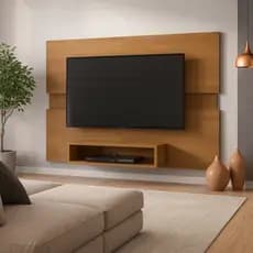 Painel P/ Tv Suspenso de até 50 " Com Nicho - Cores