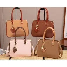 Bolsa Feminina  Lace Lore elegante estruturada com chaveiro - alças transversal