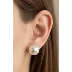 Par De Brincos Pérola Folheado Ouro 18k 10mm 12mm 8mm 6mm trio de brincos 33005