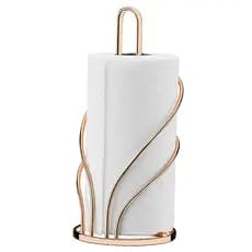 Porta Rolo Papel Toalha Suporte Para Rolo Papel Toalha Rosé Gold - Ref. 1603rg