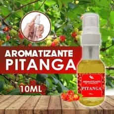 Perfume de Ambiente Pitanga Spray/Borrifador Fragrâncias 30ml Tropical Aromas
