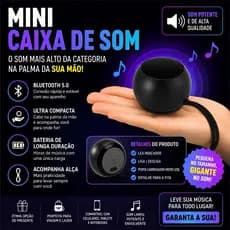 Mini Caixa de Som Speaker Wireless 3W XLS  ( Cores Sortidas)