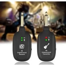 Transmissor e Receptor sem fio interface P10 Guitarra Violão e Baixo