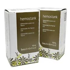 Kit 2 Hemostático Estanca Sangramentos Odonto Podologia Hemostank 10ml Biodinâmica