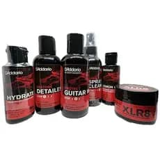 Kit Limpeza Manutenção Instrumentos Musicais Limpador D'Addario