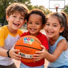 Bola de Basquete Infantil – Bola Esportiva para Crianças, Treino, Lazer e Brincadeiras ao Ar Livre