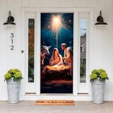 Capa Para Porta Painel de Mesa Religioso Cristão