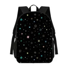 Mochila Estojo Lancheira Escolar Estrelinhas