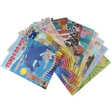 Kit 30 Revistas Livros De Colorir Infantil Sortidos Atacado