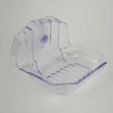 Saboneteira Transparente Com Ventosa de Parede Para Banheiro