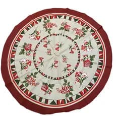 Toalha de Mesa Redonda Linhão Medida 140X140 - Cores Sortidas