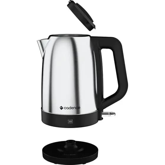 Chaleira Elétrica Cadence Pure Inox CEL810 1,7 Litros Anti Dry Luz Indicadora Base Antiderrapante