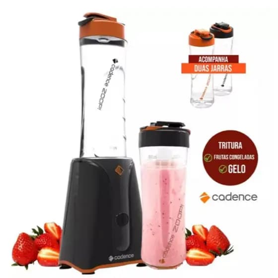 Blender Cadence Zoop Contrast BLD701 com 2 Jarras