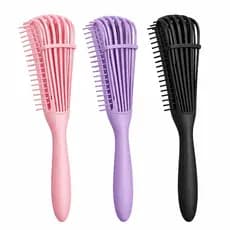 Escova Polvo Modeladora  para todos os tipos de cabelo - Desembaraça e Finaliza Cachos