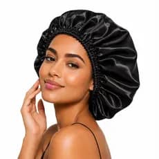 KIT 3 Touca de Cetim AntiFrizz para todos os tipos de Cabelos -Proteção noturna para seu Cabelo Envio Imediato
