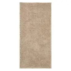 Tapete Beira De Cama Antiderrapante 66x120  Creme Pérola