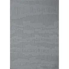 Tapete Moderno Altus Alto Relevo Chumbo 2,00x2,40cm 6mm 05