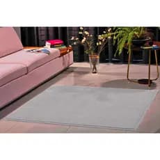 Tapete Classic Oasis Pelo Macio Antiderrapante 200x300 Cinza