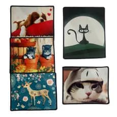 5 Mouse Pad Gaming para mouse 18cmx22cm