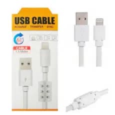 Cabo IPHONE ios 1,5M Carregador Celular