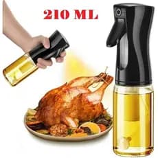 Borrifador Culinário em Vidro, Galheteiro Pulverizador de Temperos, Garrafa Spray para Azeite, Vinagre, Molho de Soja, S