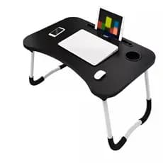 Mesa Dobrável Portátil P/ Notebook Home Office Tablet Suporte Copo Servir Cozinha