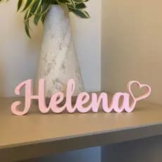 Letreiro personalizado decorativo - Nomes esposo, filhos, amigos - vários tamanhos e cores