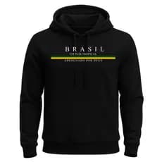 Moletom Blusa de Frio Brasil Seleção Copa Casaco Canguru Bolso Confortavel Adulto