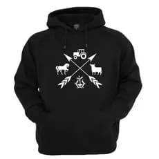 Moletom Blusa de Frio Casaco Country Agro Sertanejo Lançamento Masculino Feminino Canguru Adulto Confortavel