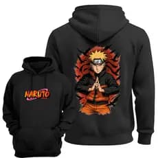 Blusa De Frio Moletom Canguru NARUTO ANIME Novidade Oferta.