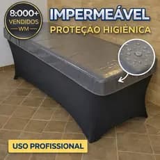 Capa Plástica Transparente Para Maca Spa 80cm /Impermeável