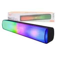 Caixa Som SoundBar Bluetooth 10W LED para TV Notebook ✨🔊