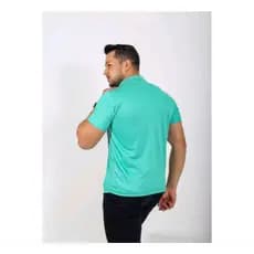 Camiseta Camisa Gola Polo Malha Masculino Pike com Bolso Lisa Básica Casual