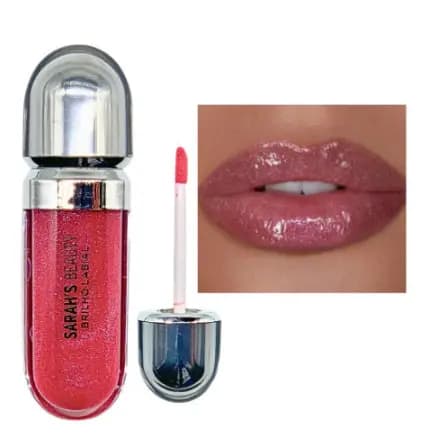 Brilho Labial Brilho Labial Óleo Labial Hidratante Hidratante Brilho Labial de Vidro Transparente
