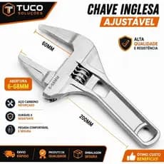 Chave inglesa ajustável