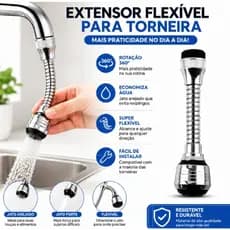 Extensor de Torneira Flexível