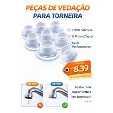 5 Veda rosca de Silicone 1/2 ou 3/4 escolher